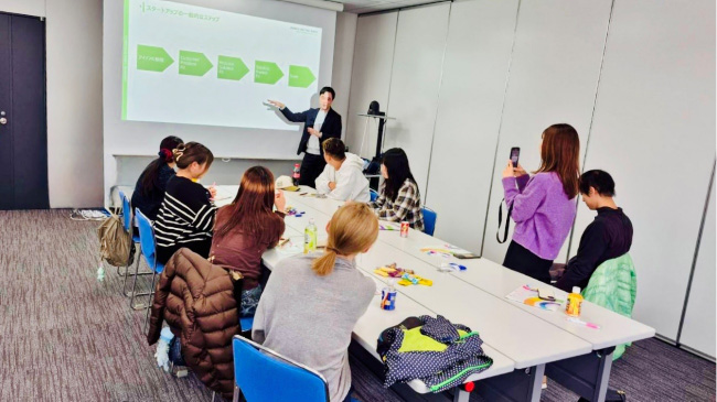 社会課題をビジネスで解くという選択肢を、10代と共有する時間に。インフィニティ国際学院 高等部がノックオンザドアを企業研修先として訪問