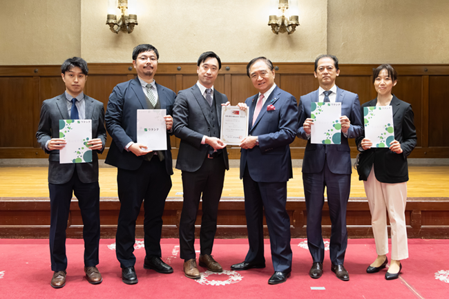 神奈川県「ME-BYO BRAND」認定証授与式に出席、ブース出展を実施